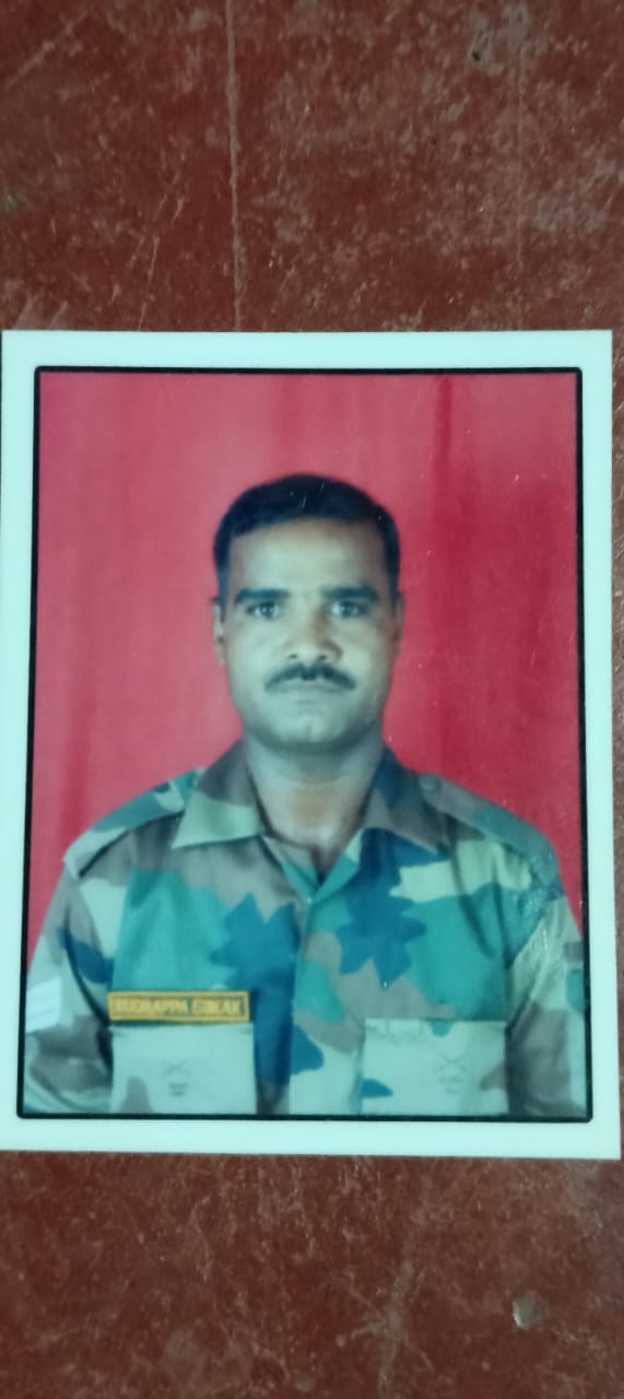 ಬಸ್ಸಾಪುರ ಯೋಧ ರುದ್ರಪ್ಪ ಗೋಕಾಕ ಹೃದಯಘಾತದಿಂದ ನಿಧನ