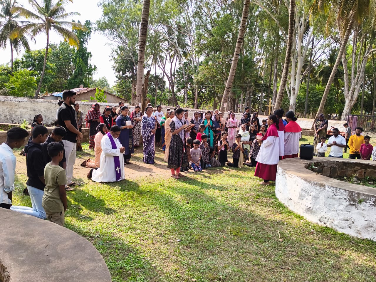 ಹಿಡಕಲ್ ಡ್ಯಾಮಿನಲ್ಲಿ ಗುಡ್ ಫ್ರೈಡೆ ಆಚರಣೆ