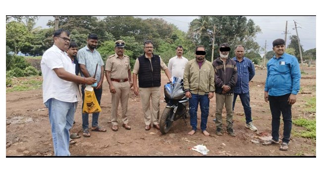 ಬೆಳಗಾವಿಯಲ್ಲಿ ಮಾದಕ ವಸ್ತು ಮಾರಾಟ: ಇಬ್ಬರು ಆರೋಪಿಗಳು ಬಂಧನ