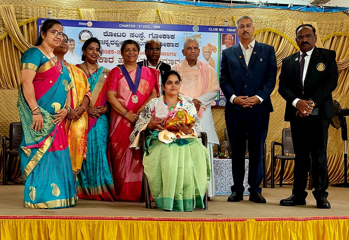 ಮಹಿಳಾ ಕಲ್ಯಾಣ ಸಂಸ್ಥೆಯ ಸುರೇಖಾ ಪಾಟೀಲಗೆ ರೋಟರಿ ಸನ್ಮಾನ