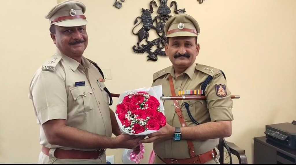 ಬೆಳಗಾವಿ: ಕಾನೂನು ಮತ್ತು ಸುವ್ಯವಸ್ಥೆಯ ನೂತನ ಡಿಸಿಪಿಯಾಗಿ ಎನ್.ವಿ. ಭರಮನಿ ಅಧಿಕಾರ ಸ್ವೀಕಾರ